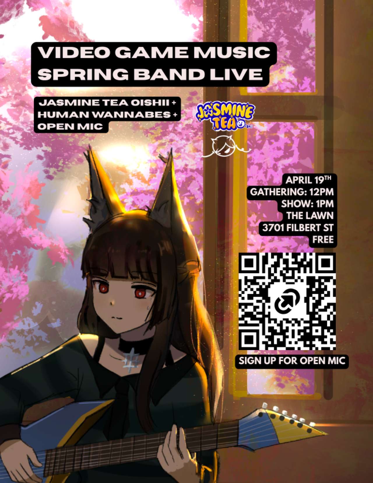 Game-themed Live and Open Mic
