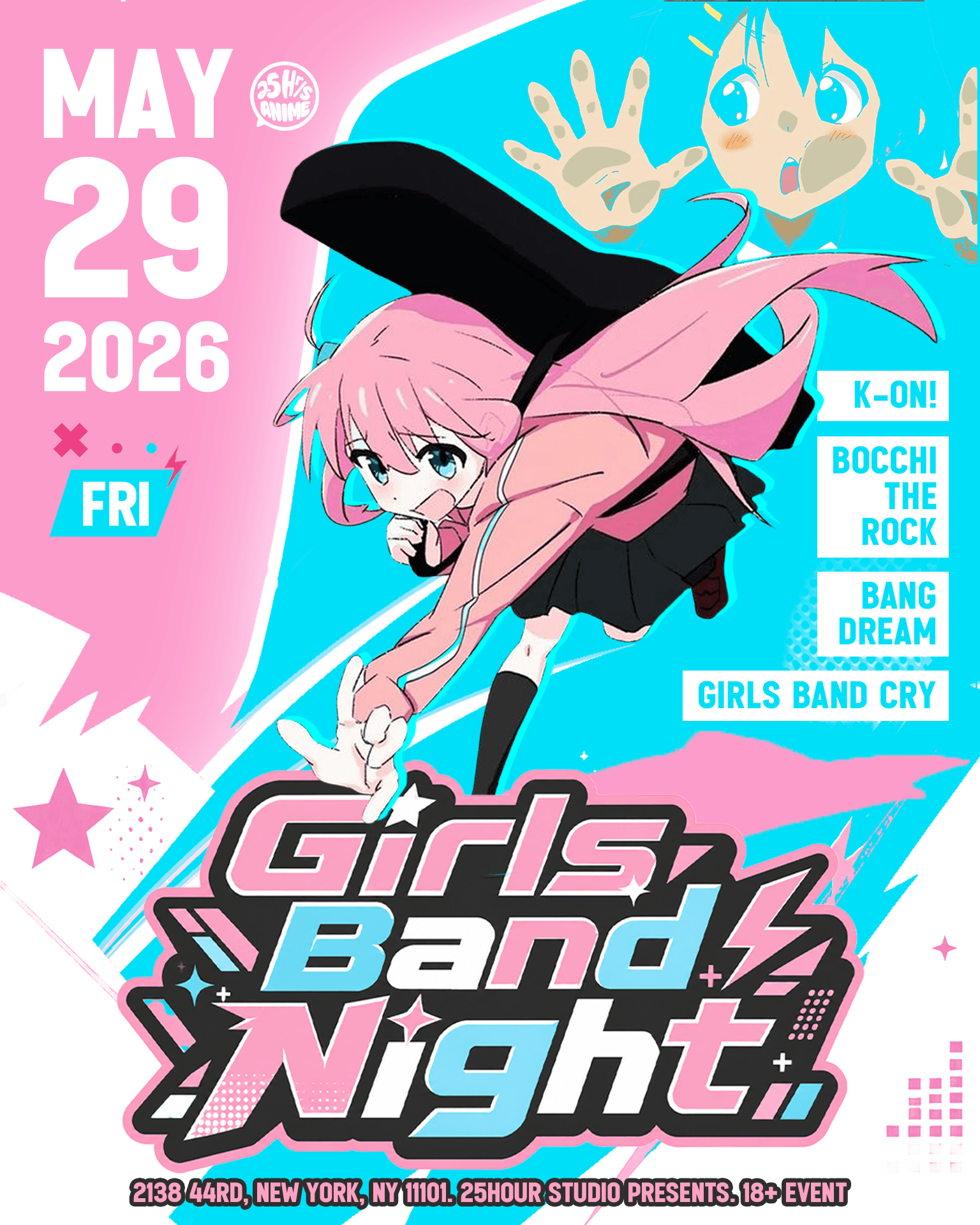 Girls Band Night by 25HR Studio